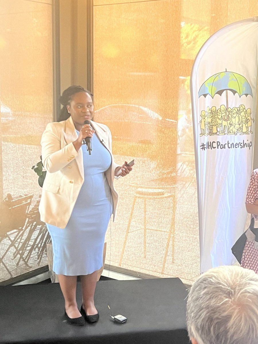 <a href="/rispahw/">RISPAH WALUMBE</a>, CSEM AG member, at #WHA77 side event on social participation “You stand here as a champion for social participation for people who have been struggling to speak on behalf of their communities. alone we go fast together we go far!”