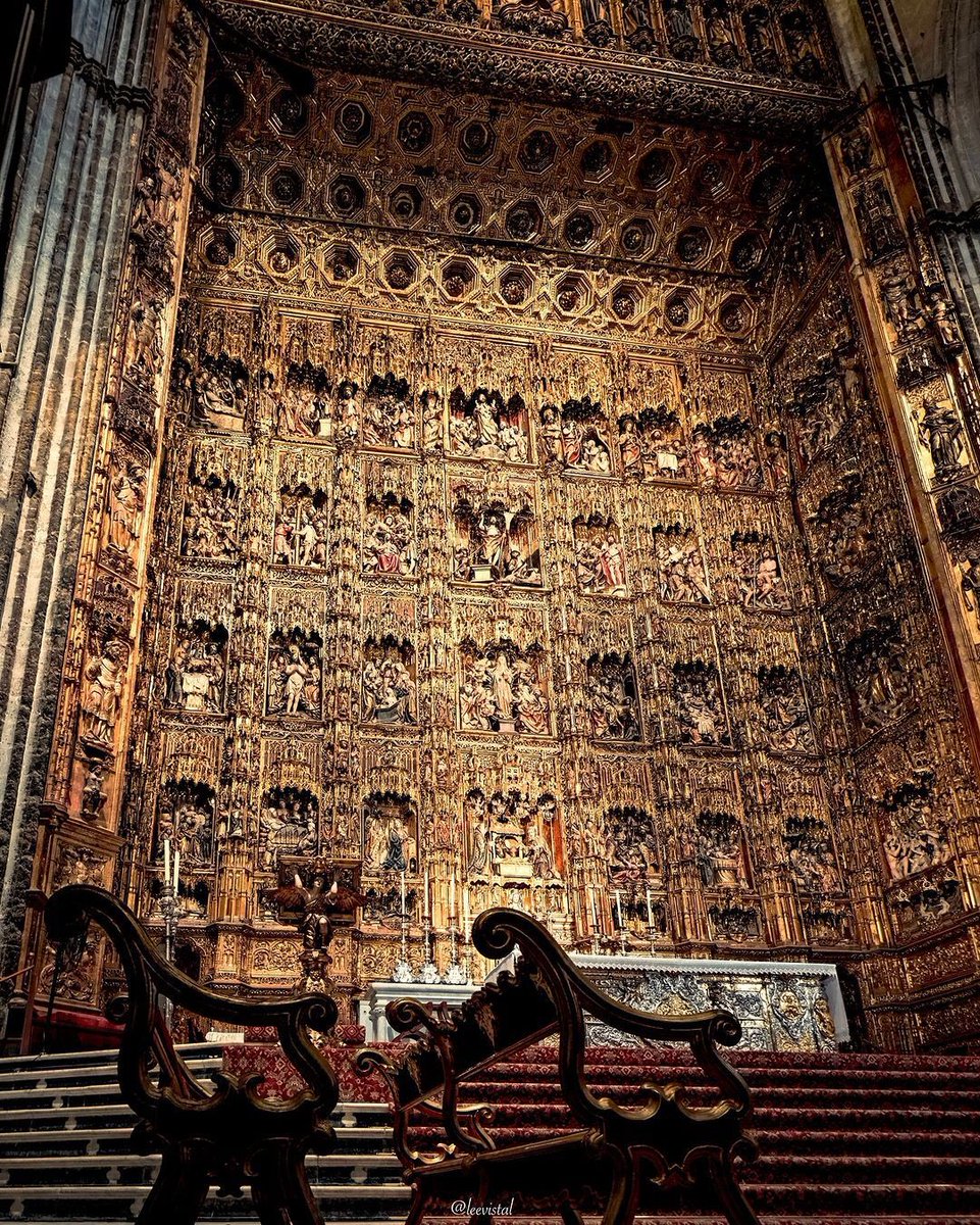 Is there such a thing as too much when it comes to beauty?

The Cathedral of Seville.

Picture by leevistal