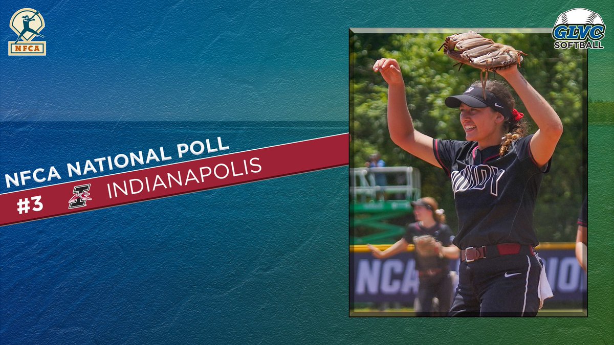 🥎 @NFCAorg NATIONAL POLL @UIndyAthletics close out the campaign in the 👌 spot after advancing to the #D2SB semifinals 🔥 🔗 GLVCsports.com/NFCApoll #GLVCsb