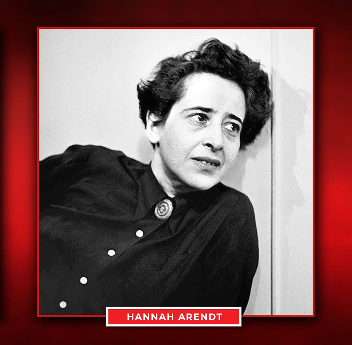 #ST10WeAdmire Hannah Arendt (1906–1975), a German-American historian and philosopher, left a profound impact on political theory in the 20th century. Her extensive body of work delves into crucial themes like power, politics, direct democracy, authority, and totalitarianism.