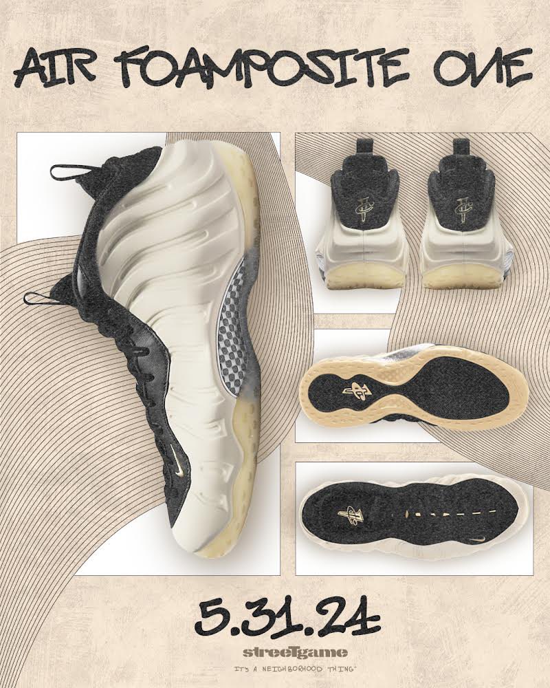 Nike Air Foamposite One ”Light Orewood Brown and Black”

Available 05.31

If you haven’t already, make sure to download our APP to view upcoming releases and more! 

#streetgameusa #shoelover #kickstagram #nike #itsaneighborhoodthing #footwear #foampositeone