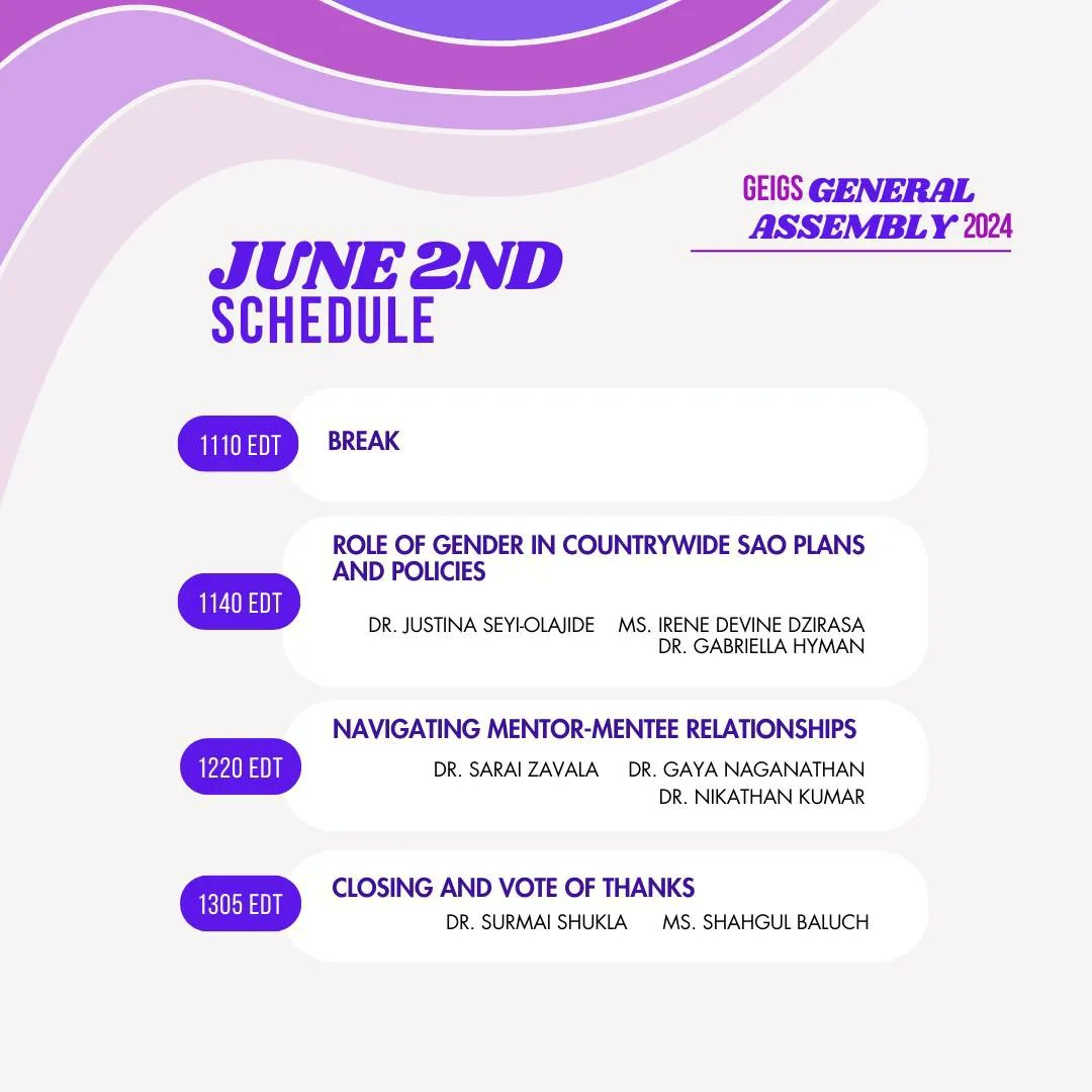 gendereqsurg's tweet photo. Drumroll please! Presenting the final #GEIGSGA2024 schedule! 📢 2 days packed with inspiring speakers, solutions &amp; discussions on gender equity in surgery💯. 

Let's go! REGISTER NOW: https://t.co/MCc6Et8yce 🔥 https://t.co/qI3gwQB4J1