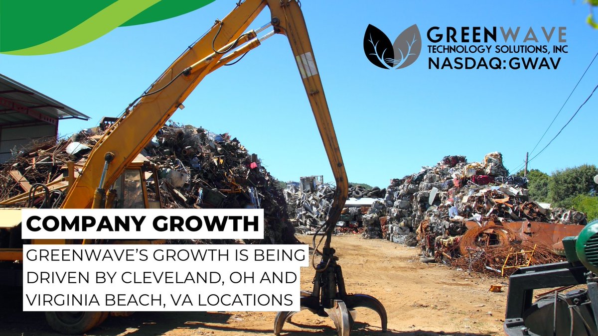 Greenwave’s growth is being driven by Cleveland, OH and Virginia Beach, VA locations. Dive into the announcement to learn more about our revenue growth strategies in 2024: prn.to/4dyUBKf $GWAV #MetalRecycling #Metals