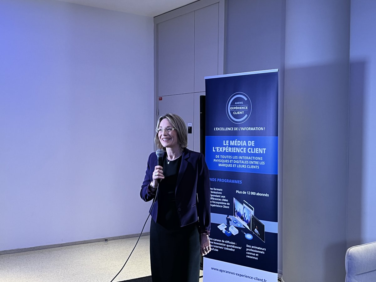 GenesysFrance's tweet image. 🌟 Découvrez les tendances excitantes de l&apos;avenir de l&apos;expérience client avec Véronique DUPRE lors du #GalaExperienceClient organisé par @Agora_Managers : Genesys, Nouveautés Genesys, Futur de l&apos;Expérience Client
La vidéo sera disponible sur le site de Genesys bientôt ! 🎥💼