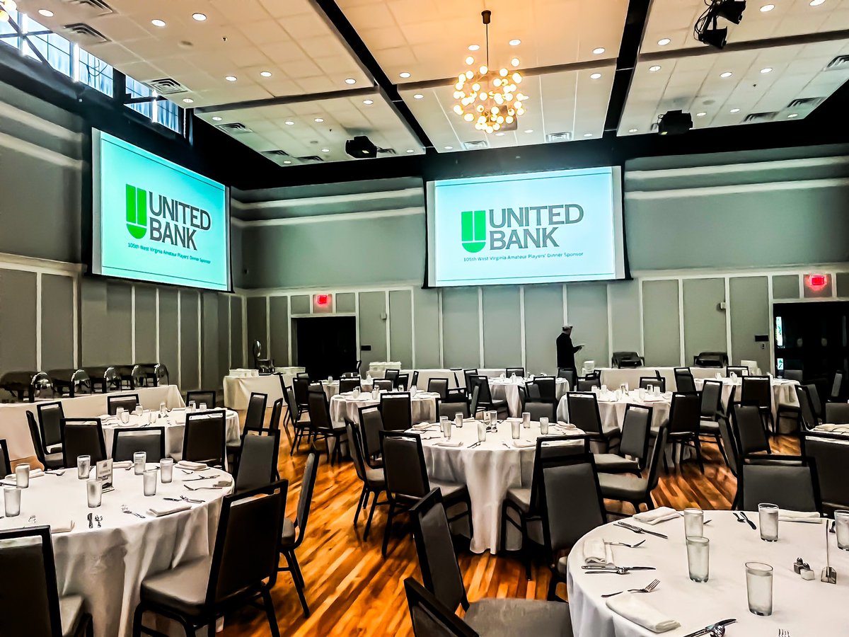 Thank you <a href="/BankWithUnited/">United Bank</a>  for sponsoring the 105th WV Amateur Players’ Dinner
