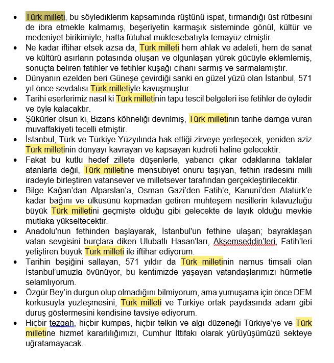 ÜMİT ÖZDAĞ’ın PARALI KÖPEKLERİNDEN EN AZILISI “MUHBİR”den TÜRKLÜK İSTİSMARI! MHP Lideri Devlet Bahçeli’nin bugünkü Grup Toplantısı’nın ardından bazı hesaplar manipülatif paylaşımlarda bulunmaya başladı. MHP Lideri toplantıda tam 12 kez “Türk milleti” ifadesini kullanırken dil