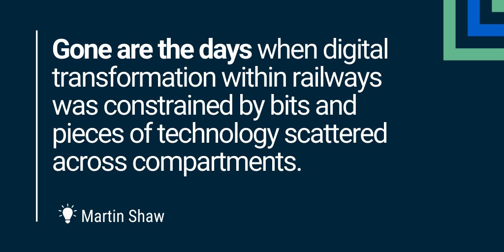 icomera's tweet photo. 🎙️"Gone are the days when digital transformation within railways was constrained by bits and pieces of technology scattered across compartments." - Martin Shaw, Head of On-Train Digitalization
#digitaltrain #connectedjourney https://t.co/VAZVOK0y8B