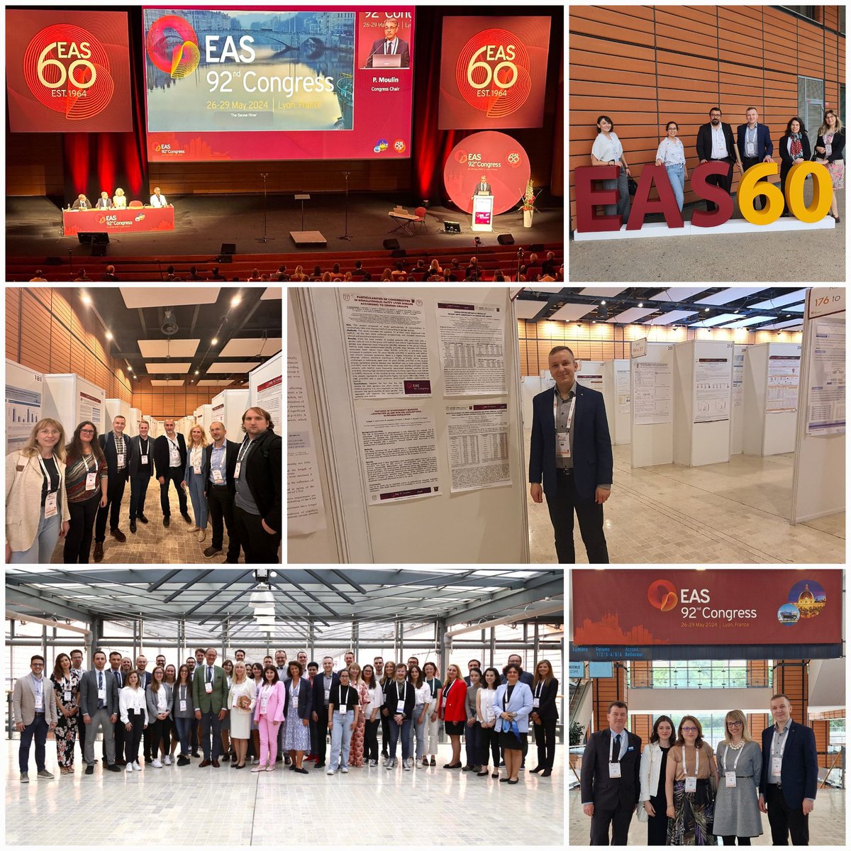 ACeasovschih's tweet image. Amazing @EASCongress @society_eas in Lyon, France! 🎓🫀