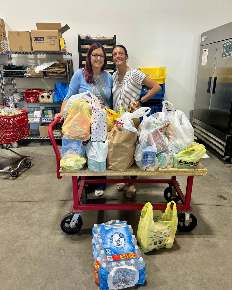 EdwardsGarment's tweet photo. The Edwards associates came together to give some needed items to the Portage Community Center Tornado Donation Drive. Huge thank you to everyone who donated and to Dana and Ali for orchestrating and delivering the items! https://t.co/QKUj3iiiKT