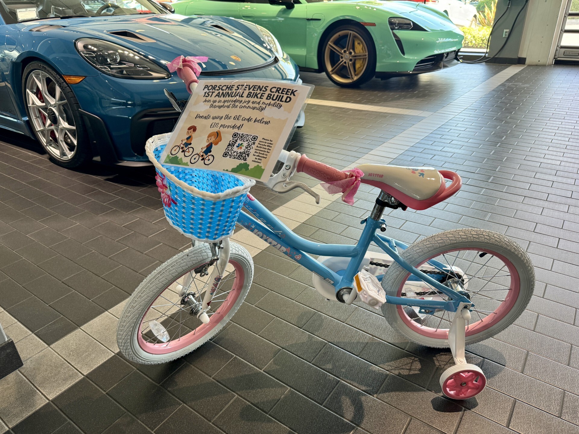 Porsche kids bike discount