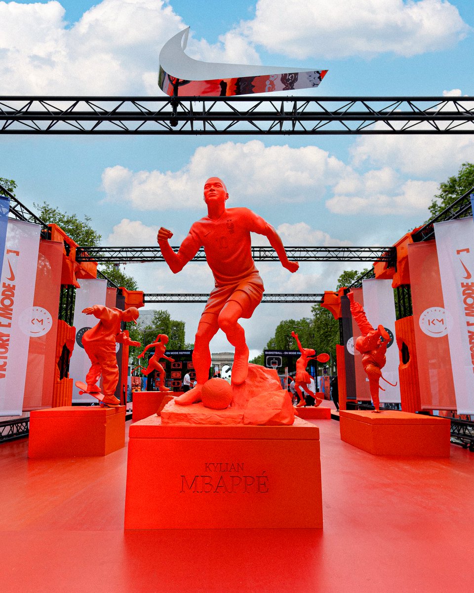 Statues process pour la scénographie <a href="/Nike/">Nike</a> VICTORY MODE 🏅
3D > 3D print > Enduit + Assemblage > Final