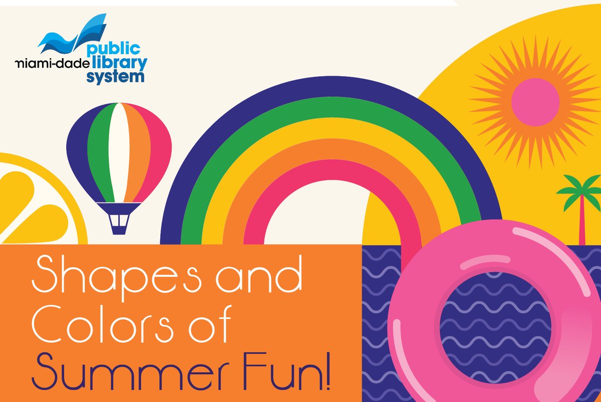 Create your own art collage with shapes and colors depicting summer fun at the beach this Friday, May 31 at 4 p.m. at the South Dade Regional Library! spr.ly/6013eVYQJ