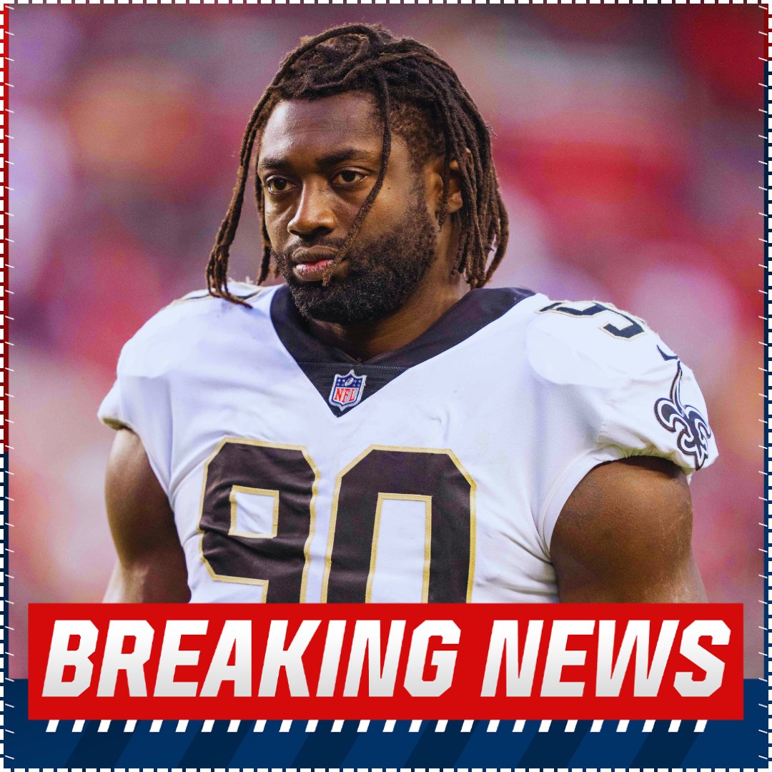 #Saints DE Tanoh Kpassagnon tore his Achilles and will be out indefinitely, per HC Dennis Allen. Kpassagnon has 9.5 sacks in his three years with New Orleans.