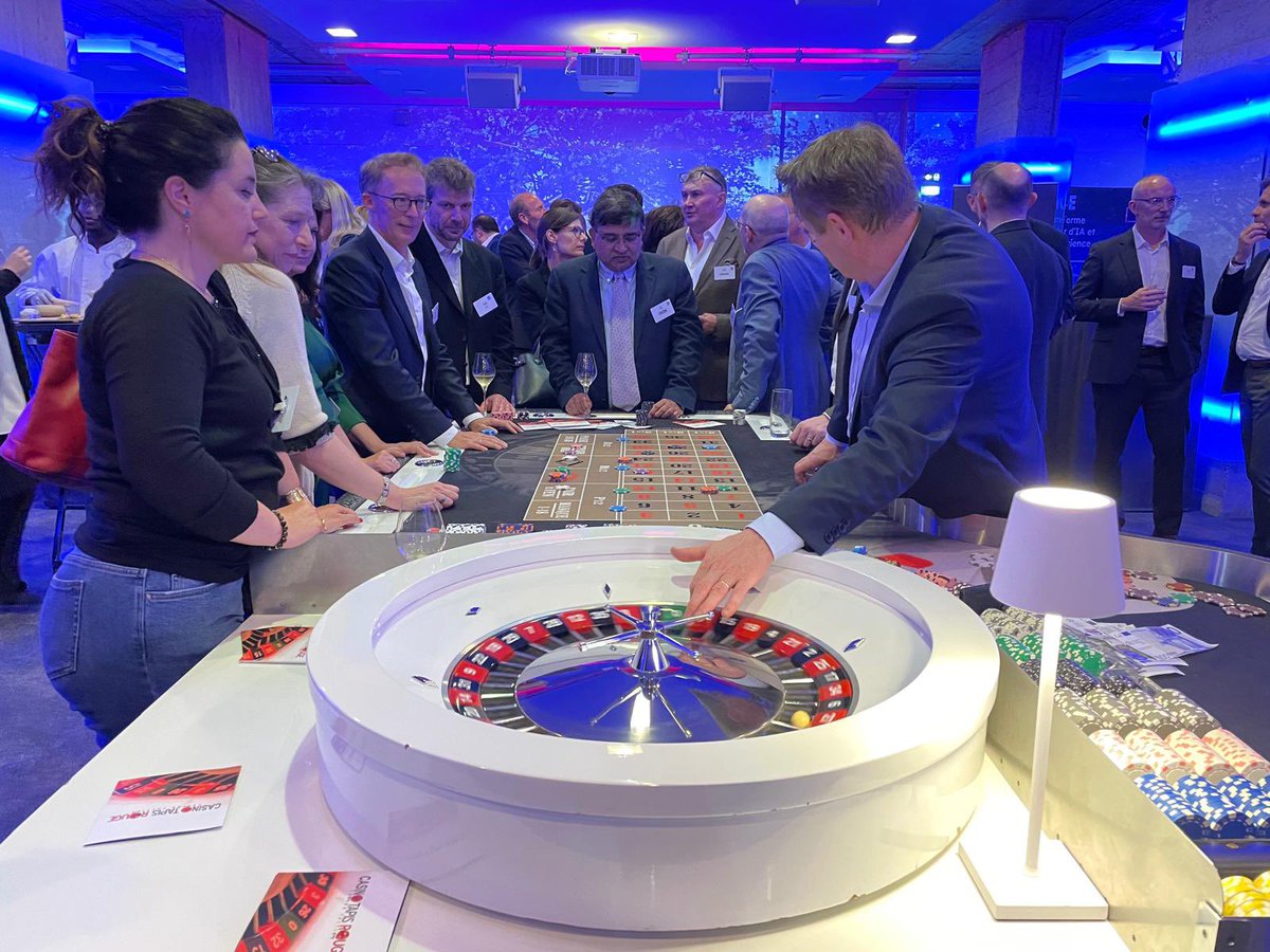 N’oubliez pas de faire une partie de roulette 🎲 au #GalaExperienceClient