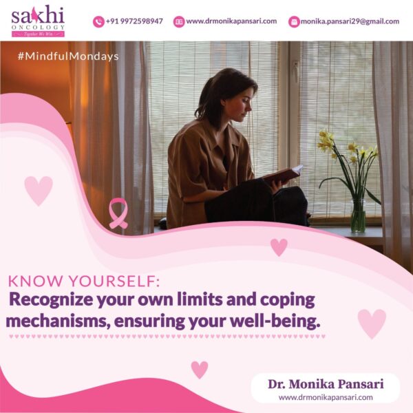 Recognizing your own limits and understanding your coping mechanisms is essential for maintaining well-being and preventing burnout - Monika Pansari @fortis_hospital oncodaily.com/73167.html #Cancer #HealthCare #HealthAwareness #OncoDaily #Oncology