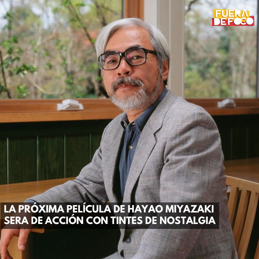 ¡EL RETIRO NO ESTÁ EN SUS PLANES! 💥 #TheBoyAndTheHeron no será la última película de #HayaoMiyazaki. Se ha revelado que el líder de #StudioGhibli ya trabaja en su próximo proyecto, que será una historia de acción con tintes nostálgicos que revoquen a los ‘viejos tiempos’. De