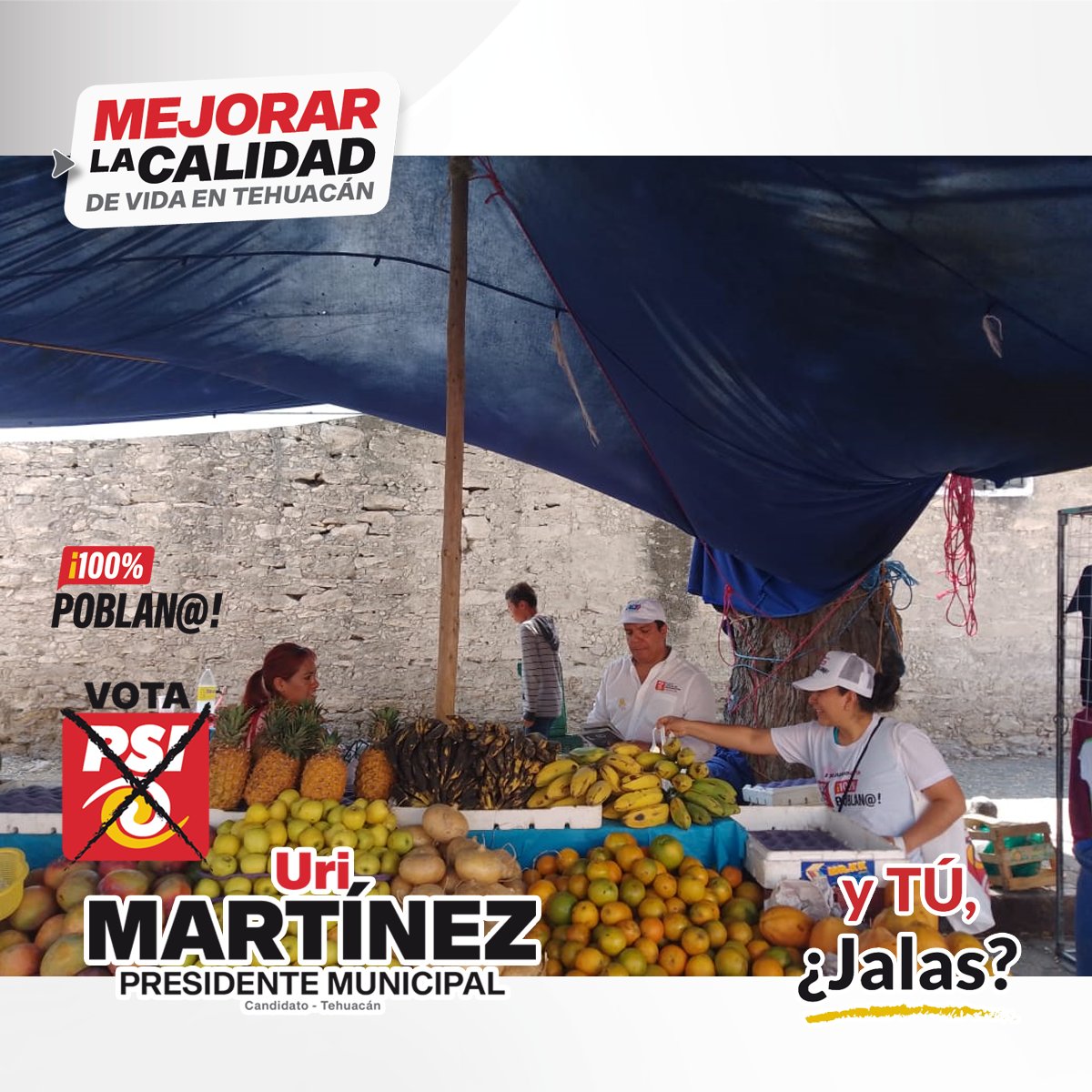UriMtzTeh's tweet photo. Visitando Magdalena Cuayucatepec
Escuchando, hablando con ciudadanas y ciudadanos para integrar el Equipo de los Poblanos
𝙮 𝙏𝙐́, ¿𝙅𝙖𝙡𝙖𝙨?
𝗘𝘀𝘁𝗲 𝟮 𝗱𝗲 𝗷𝘂𝗻𝗶𝗼 𝘃𝗼𝘁𝗮 𝗽𝗼𝗿 𝗨𝗿𝗶 𝗠𝗮𝗿𝘁𝗶́𝗻𝗲𝘇 𝗚𝗮𝗿𝗰𝗶́𝗮 https://t.co/HiozGZSuc5