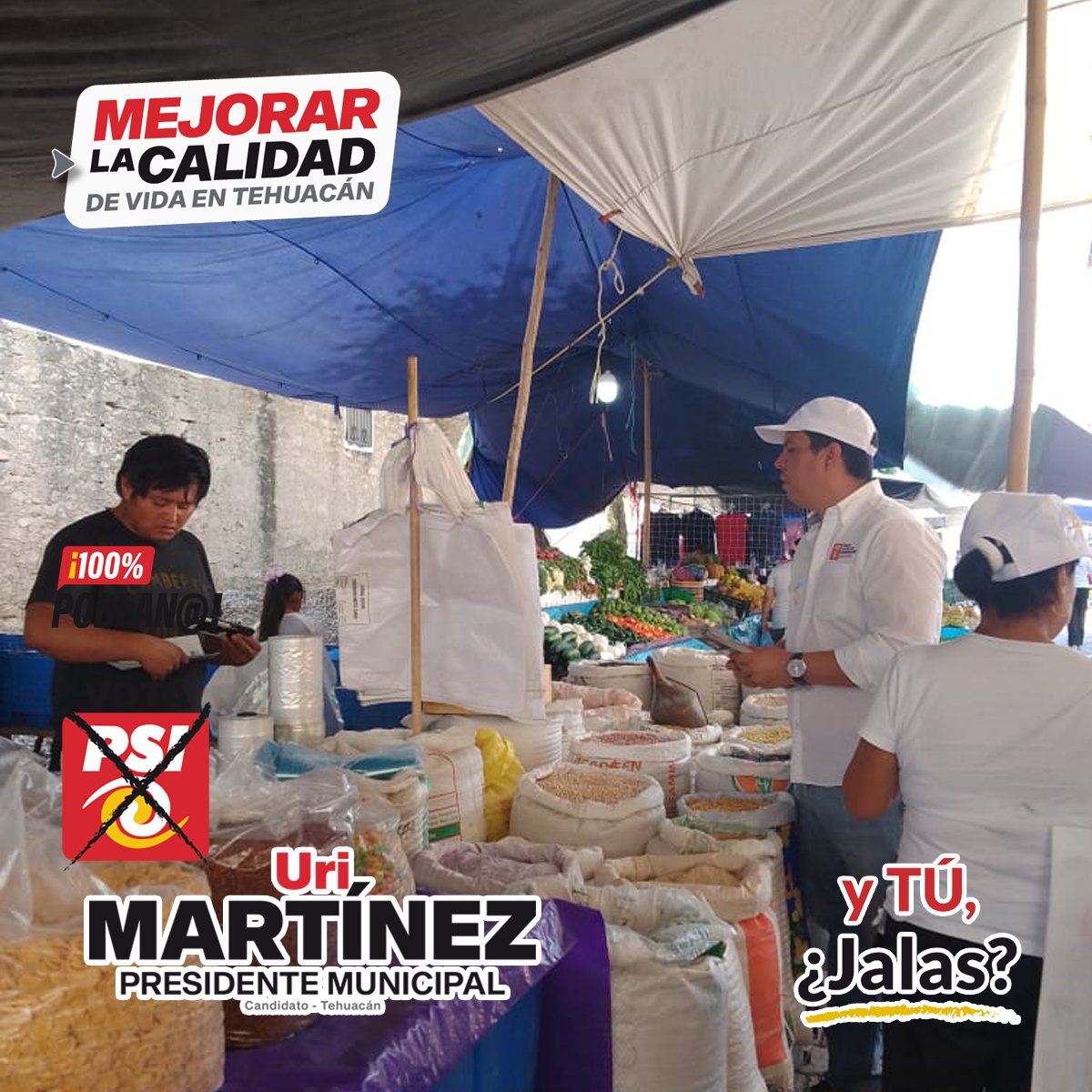 UriMtzTeh's tweet photo. Visitando Magdalena Cuayucatepec
Escuchando, hablando con ciudadanas y ciudadanos para integrar el Equipo de los Poblanos
𝙮 𝙏𝙐́, ¿𝙅𝙖𝙡𝙖𝙨?
𝗘𝘀𝘁𝗲 𝟮 𝗱𝗲 𝗷𝘂𝗻𝗶𝗼 𝘃𝗼𝘁𝗮 𝗽𝗼𝗿 𝗨𝗿𝗶 𝗠𝗮𝗿𝘁𝗶́𝗻𝗲𝘇 𝗚𝗮𝗿𝗰𝗶́𝗮 https://t.co/HiozGZSuc5
