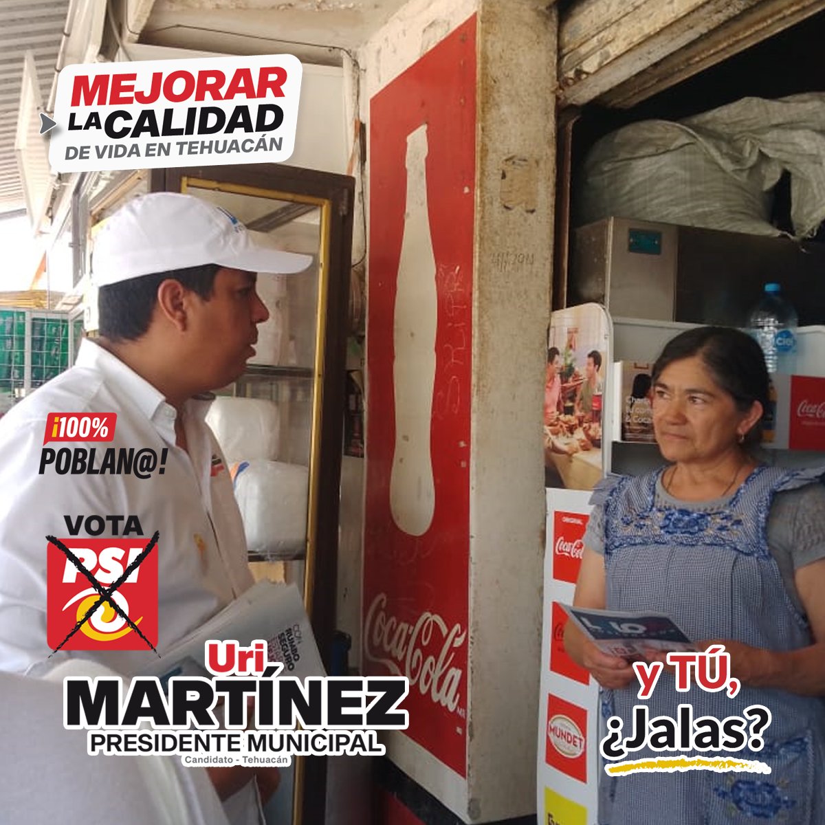 UriMtzTeh's tweet photo. Visitando Magdalena Cuayucatepec Escuchando, hablando con ciudadanas y ciudadanos para integrar el Equipo de los Poblanos 𝙮 𝙏𝙐́, ¿𝙅𝙖𝙡𝙖𝙨? 𝗘𝘀𝘁𝗲 𝟮 𝗱𝗲 𝗷𝘂𝗻𝗶𝗼 𝘃𝗼𝘁𝗮 𝗽𝗼𝗿 𝗨𝗿𝗶 𝗠𝗮𝗿𝘁𝗶́𝗻𝗲𝘇 𝗚𝗮𝗿𝗰𝗶́𝗮 https://t.co/bnlkhgZv0A