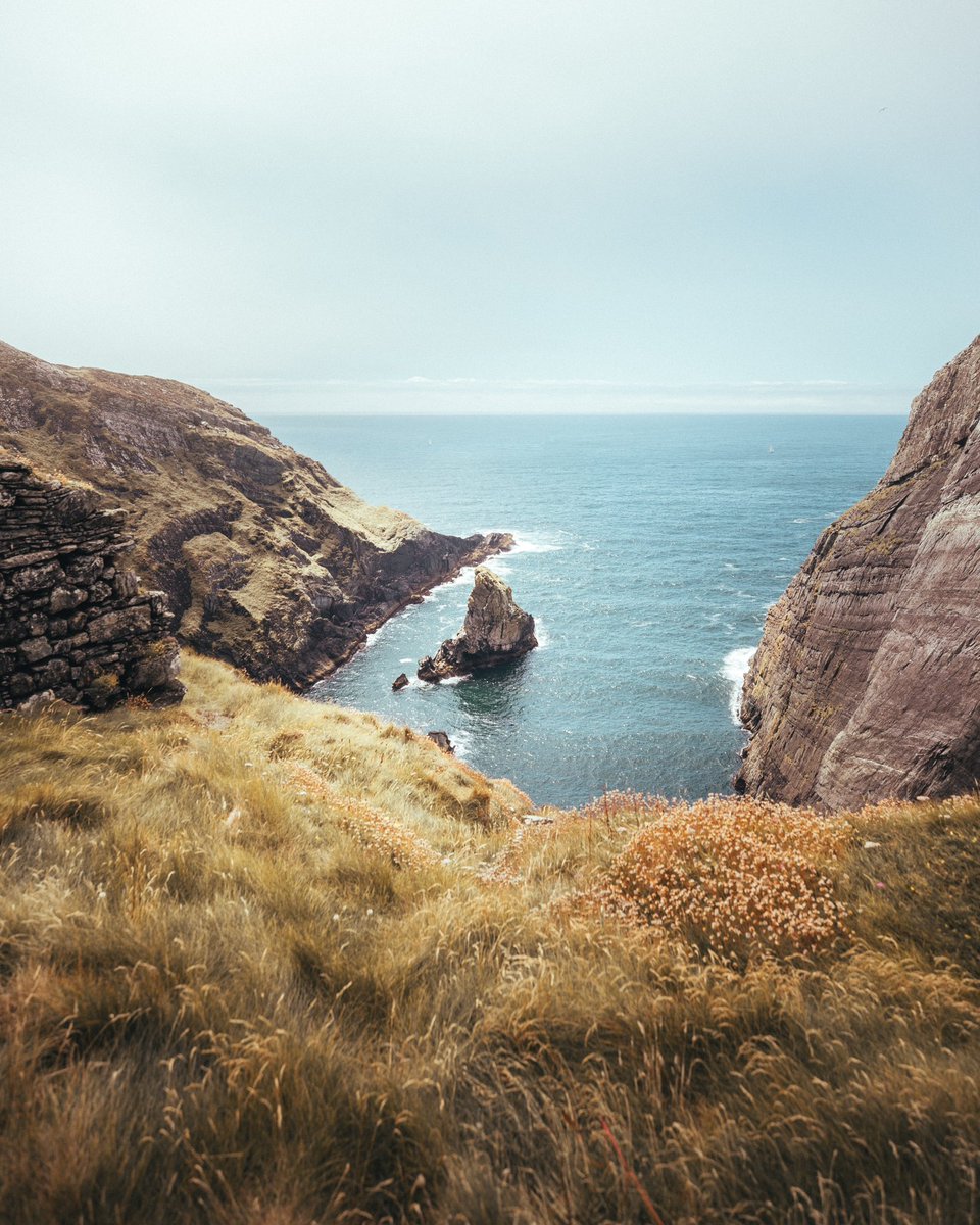 The Irish coastline