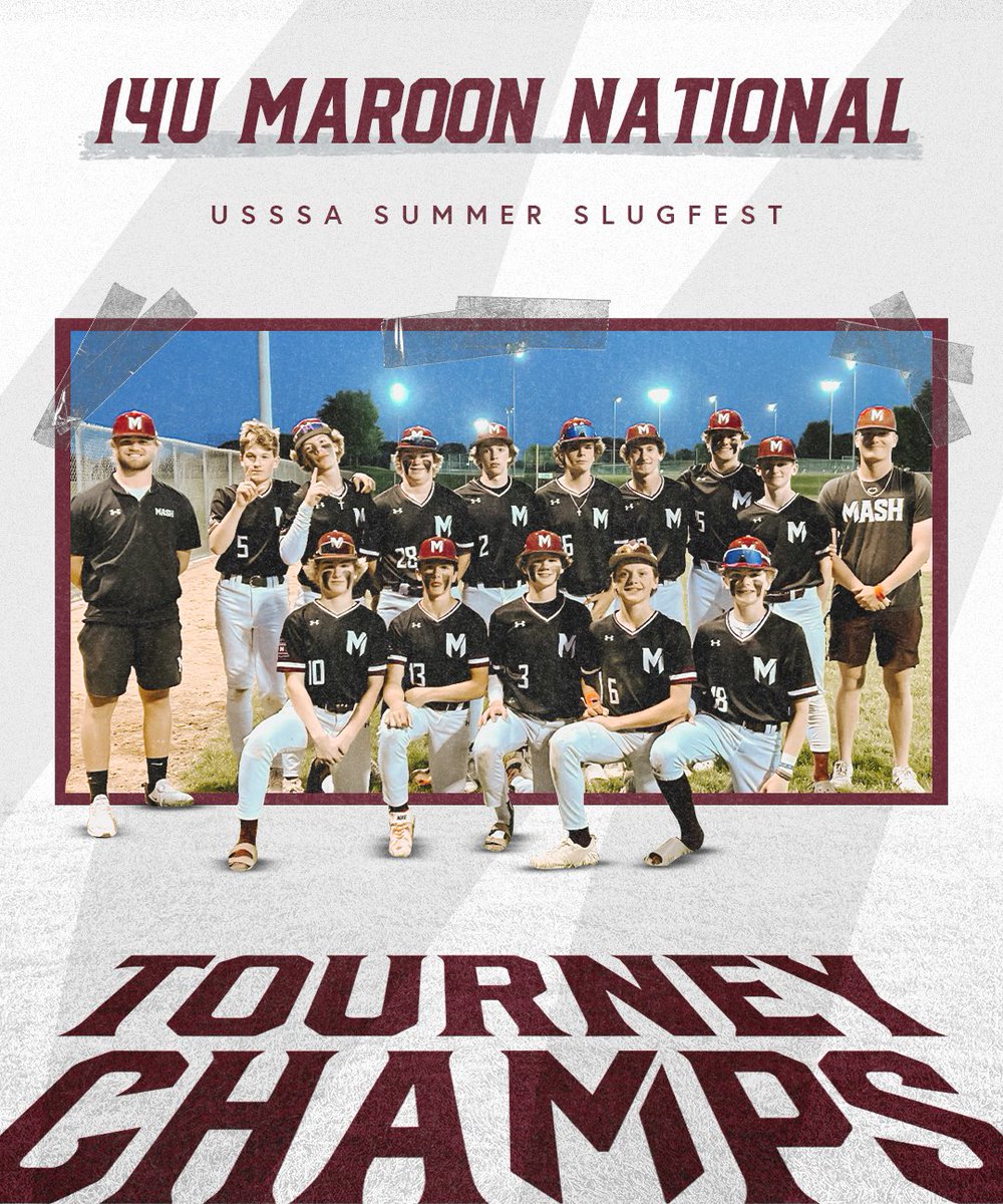 Winners win. 🏆☝️

#MASHbaseball | #RaiseTheStandard