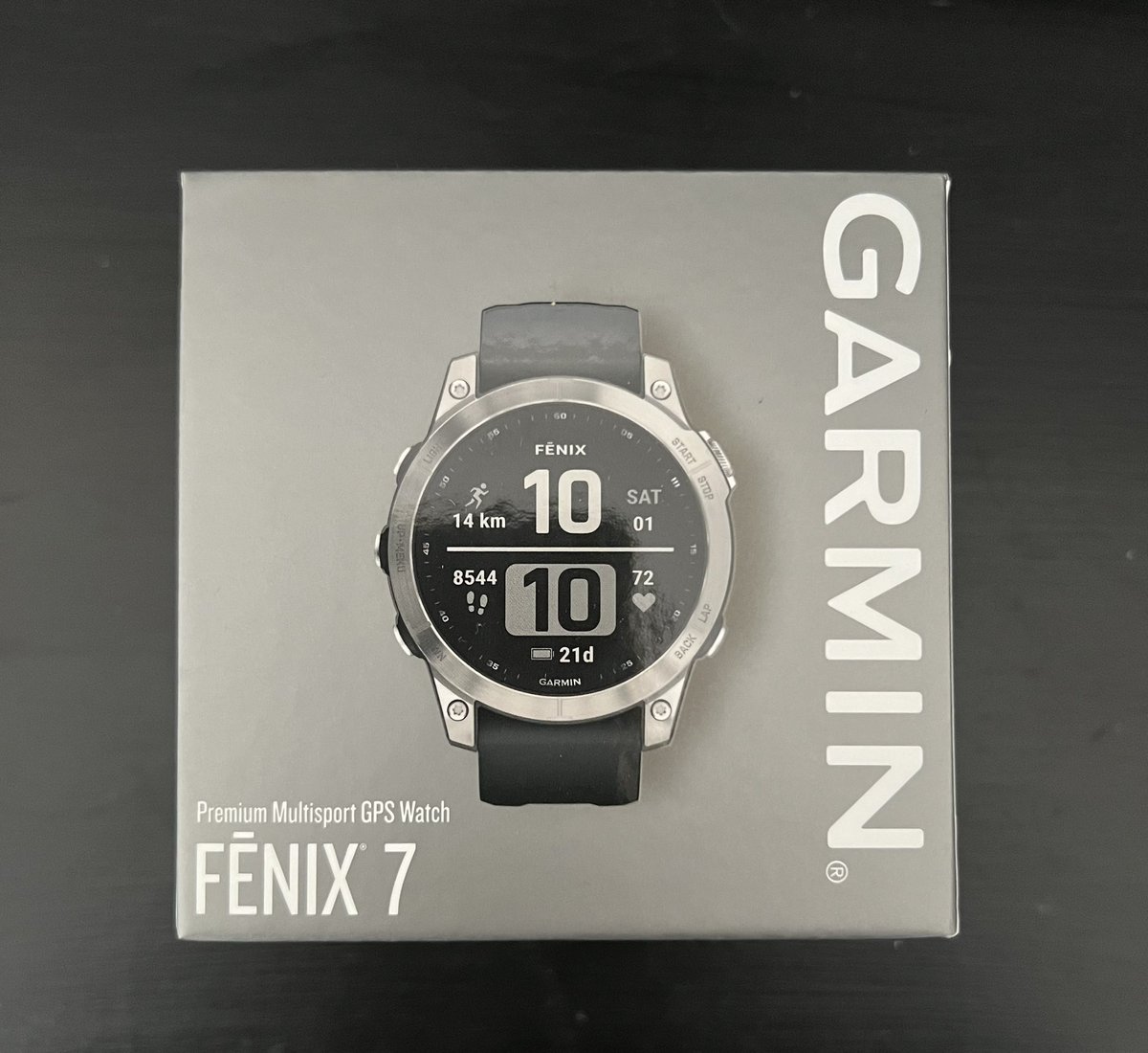 A wee treat to myself. 😁@GarminUK #fenix