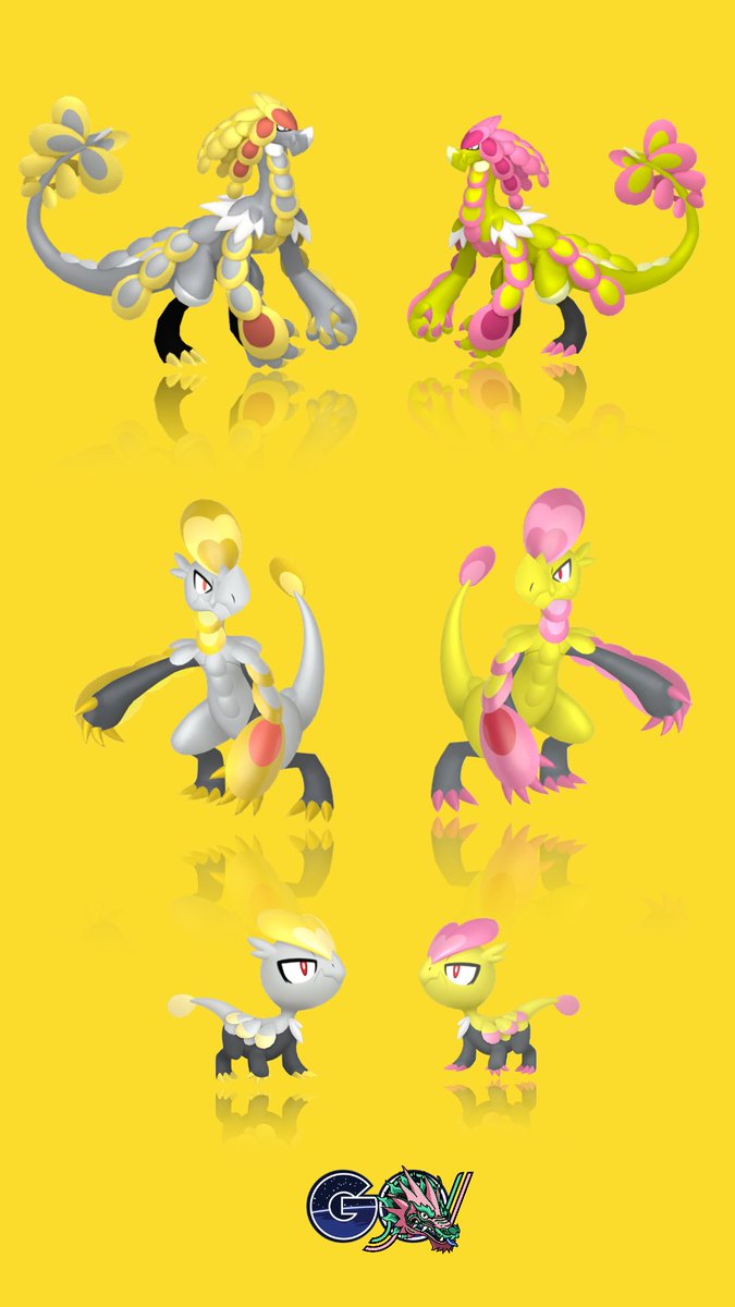 jadeversion's tweet image. Jangmo-o Shiny Family ✨🐲🥊