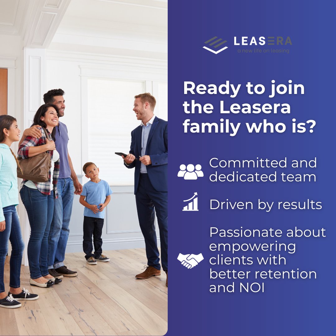 With Leasera, you'll experience a seamless rental experience that prioritizes your needs and supports your journey every step of the way. Let's create something amazing together! 💫🤝

#LeaseraFamily #Empowerment #ResultsDriven #RentalExperience #PropertyRentalCompanies