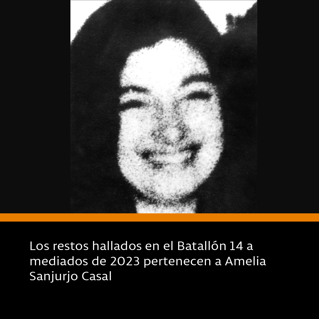 📰Sanjurjo fue secuestrada en plena calle a principios de noviembre del año 1977 en el marco de un operativo del Órgano Coordinador de Operaciones Antisubversivas (OCOA).