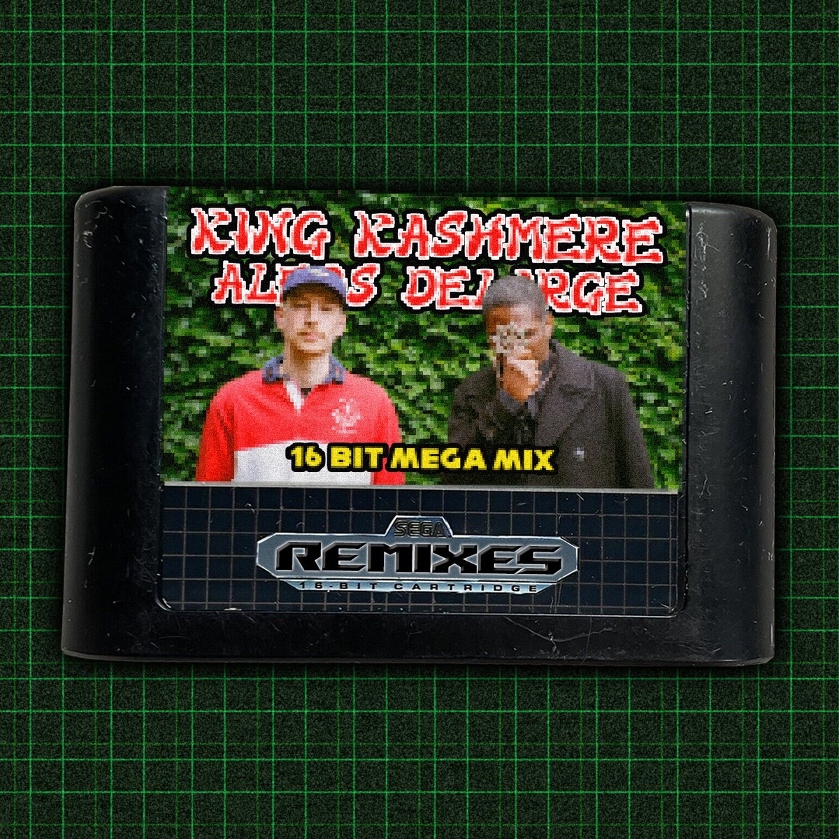 King Kashmere &amp; <a href="/alecs_delarge/">Alecs DeLarge</a> Announce 16-Bit EP! PRE SAVE - bfan.link/16-bit-mega-mix

Armed with a Mega Drive &amp; SP303, Alecs reworks a handful of tracks from ‘The Album To End All Alien Abductions’ into sizzling FM synths, syrupy basslines &amp; Robotnik smashing grooves.

30.05.24