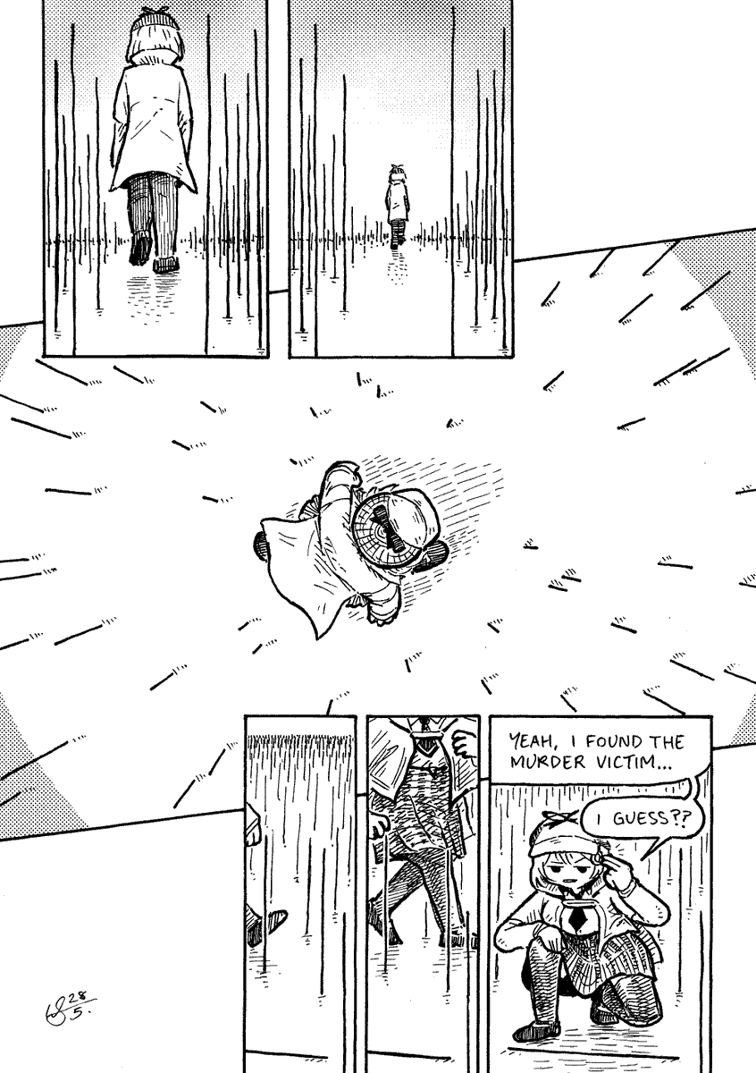 AMELIA WATSON, VIRTUAL DETECTIVE in: "Untitled" #ameliart 