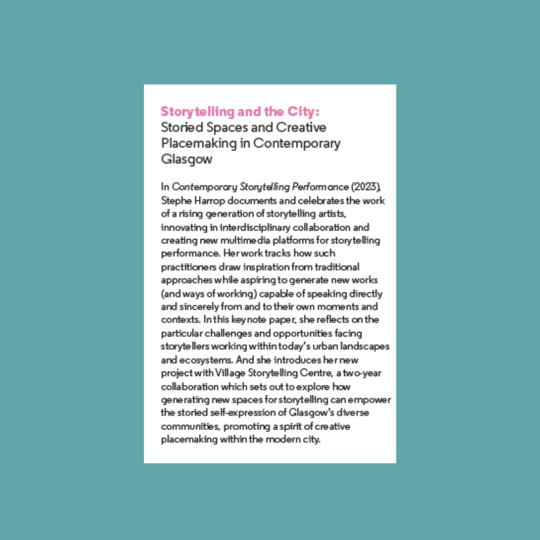 Excited to  get my hands on the programme for this summer's @FESTStory conference in  #Glasgow, which is packed with brilliant people and ideas.
fest-network.eu/the-conference/
#storytelling #research #changemakers #placemaking