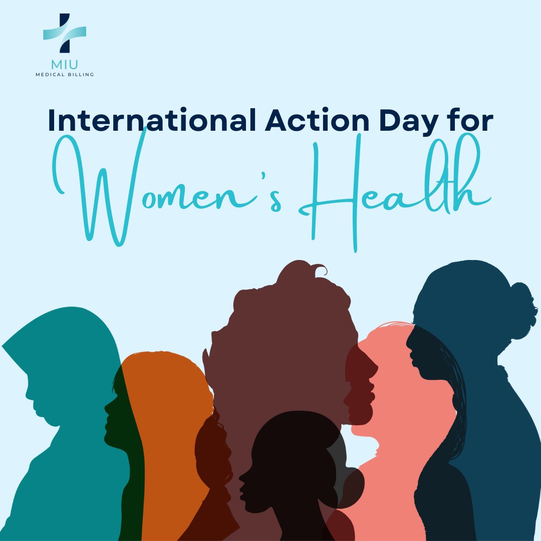 On International Day of Action for Women's Health, MIU Medical Billing supports organizations working to improve women's health. 

#HealthcareForAll #womenshealth #miumedicalbilling #medicalbillingandcoding #medicalbilling #medicalbillingcompany #medicalbillingservices #usa