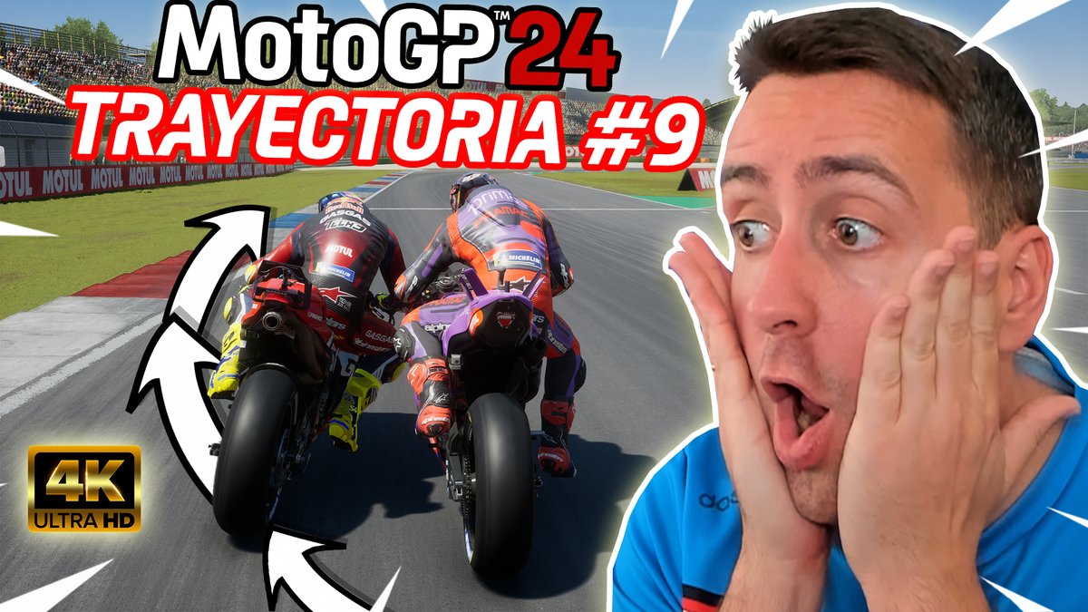 🚨NUEVO VIDEO EN EL CANAL ! CAPITULO 9 ! NO TE LO PIERDAS ! YA EN YOUTUBE ! 👉youtu.be/Yd957CVcmLo 😱 MOTOGP 24 MAGIC SPRINTER x FUERA en ASSEN | IA 120% MODO TRAYECTORIA #9 😱 #PlayStation #MotoGP #CatalanGP