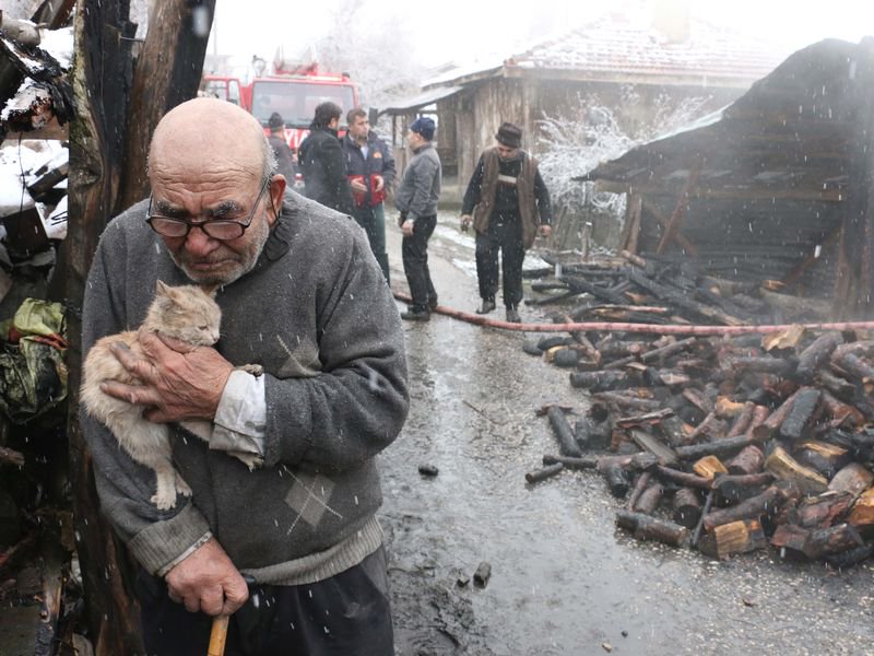 Keşke bir şiir okumuş, 
bir kedi sevmiş olsaydınız. 
Belki bu kadar kirletmezdiniz dünyayı...

Turgut Uyar