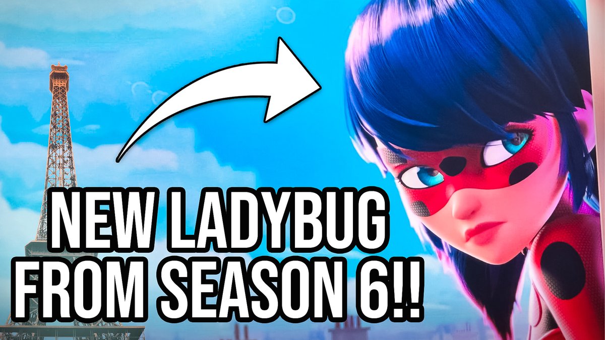 🚨FIRST LOOK AT NEW LADYBUG FROM SEASON 6 !! youtu.be/tvreMbYwtAc #MiraculousLadybug #MLBTheShow #mlbs6spoilers #ladybug #Adrienette #marinette #Adrienette #miraculousseason6spoilers #MiraculousWorld #MLBSpecialSpoilers @CzechMiraculous @ladyblognewss