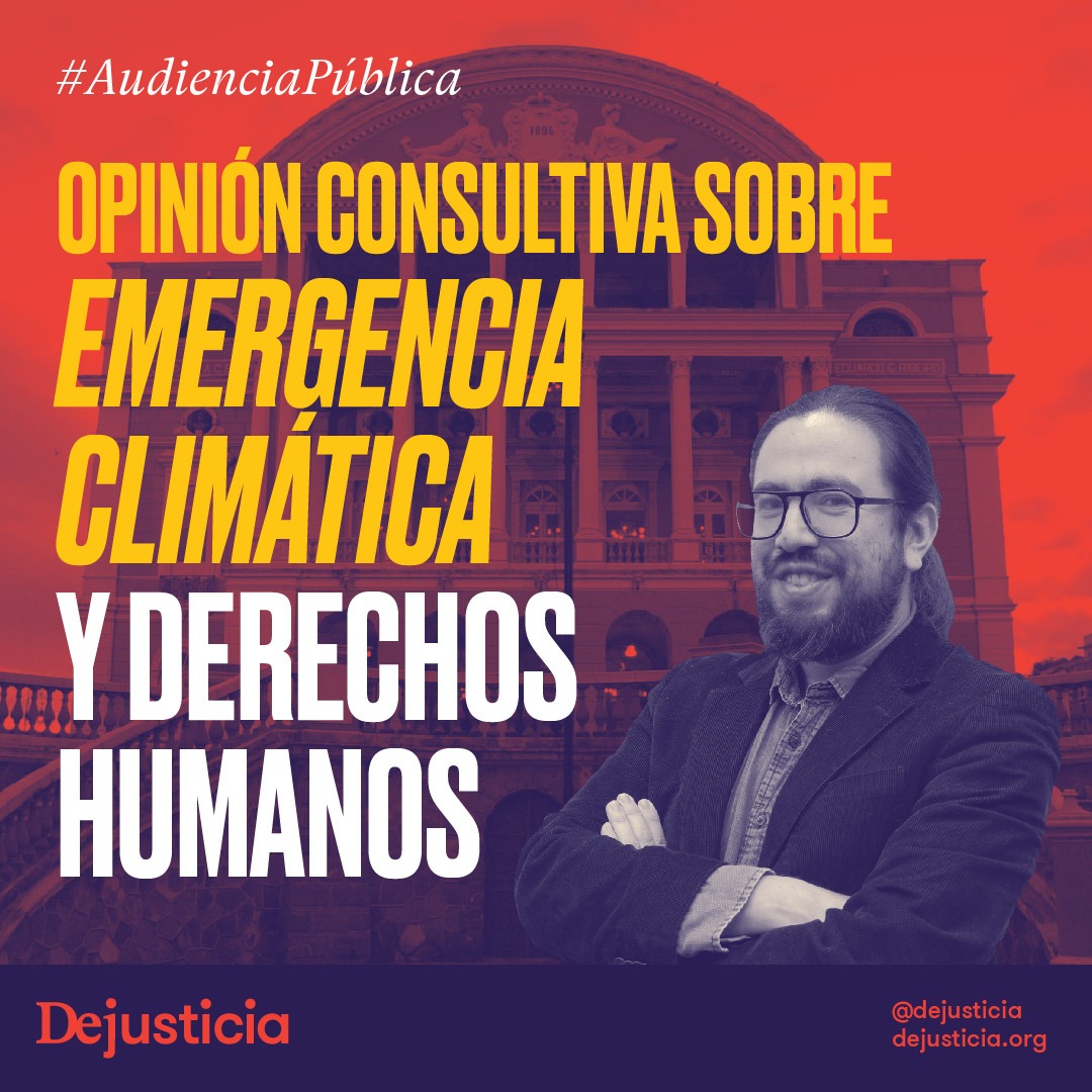 Dejusticia's tweet photo. 🇧🇷Estamos participando en la #AudienciaPública ante la @CorteIDH, en el corazón de la Amazonía, para solicitar mayor claridad en las obligaciones de los Estados y un marco de responsabilidades empresariales que permitan la garantía de los derechos.
👇🏾Estos son nuestros llamados. https://t.co/JMMdaF92pC