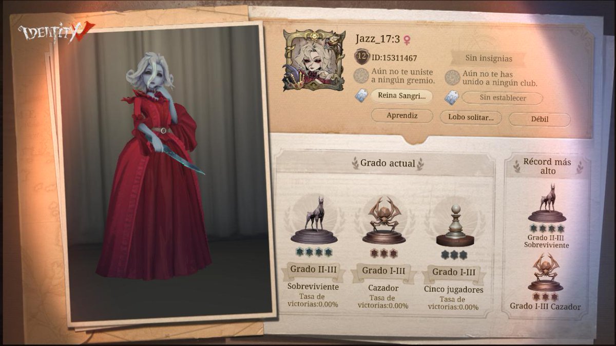 revenanttt_'s tweet photo. Estoy jugando Identity V. ¿Jugamos una partida? https://t.co/MuAEZEcAqg