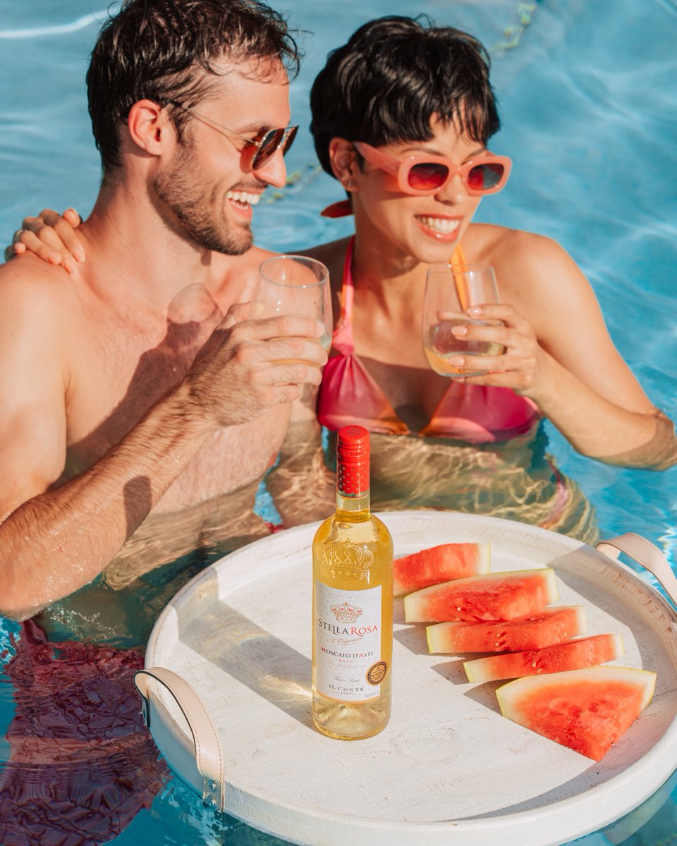 The Summer kick-off we've all been waiting for! – pool vibes and chilled Stella Rosa.🕶️☀️

#AlmostSummer #CountingDownTheDays #Stellabrate