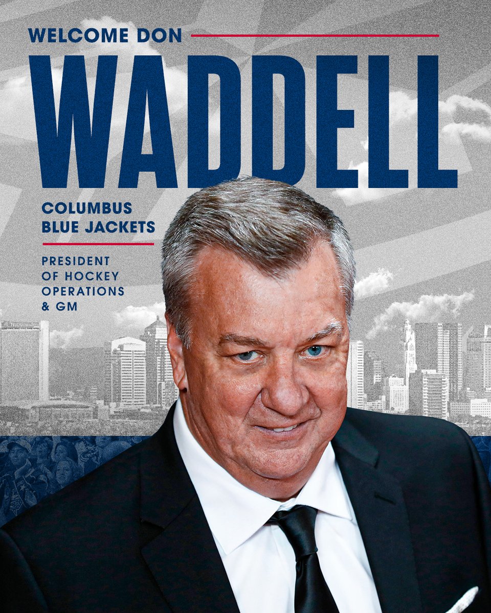 DONE DEAL‼️ We have signed Don Waddell to a multi-year contract to serve as our club’s president of hockey operations, general manager and alternate governor. Please join us in welcoming Don to the #CBJ Family! 📝cbj.co/waddell-tw-052…