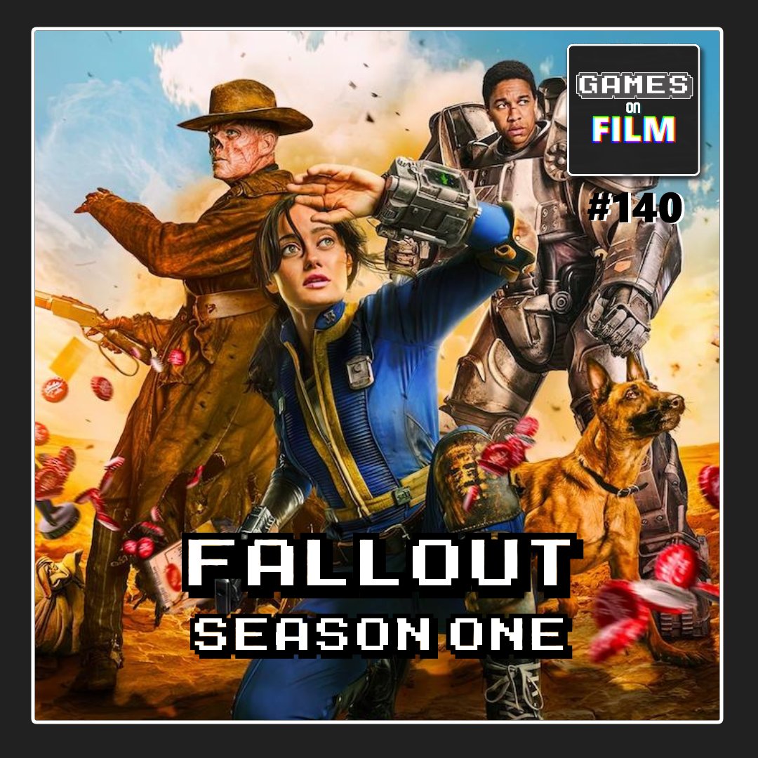 ☢️NEW!☢️ EPISODE 140 - FALLOUT (Season One)
We emerge from our vault and step blinking into the Wasteland for the hit new series #Fallout! But as we journey through our FO3 play history and season one, is it all okie dokie?
🔊 podcasters.spotify.com/pod/show/games…
🔗 linktr.ee/gamesonfilm