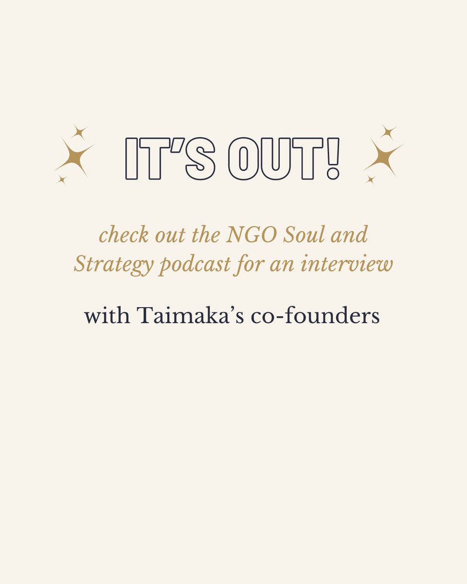 Taimaka tweet media