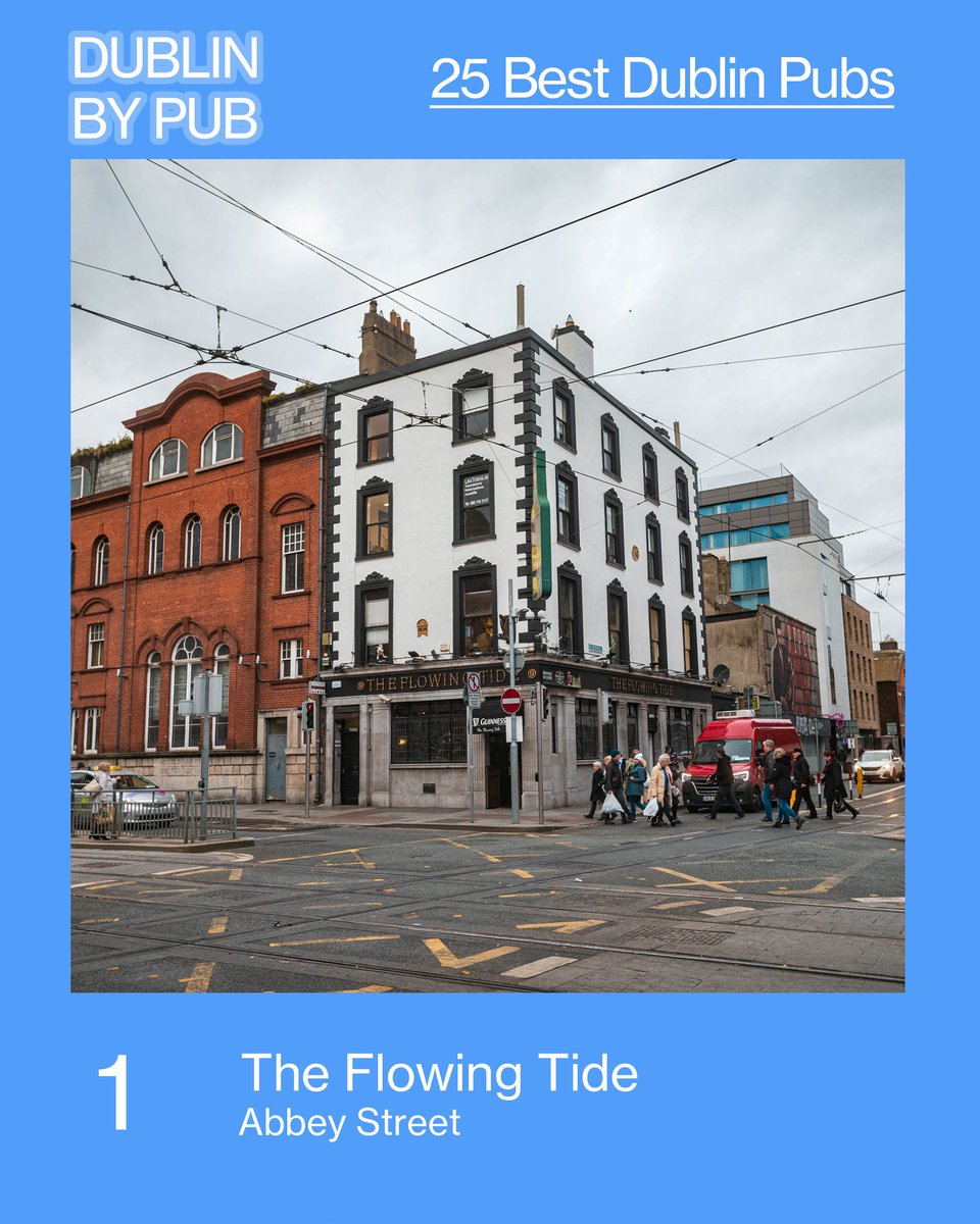 1. The Flowing Tide- Abbey Street. #25BestDublinPubs