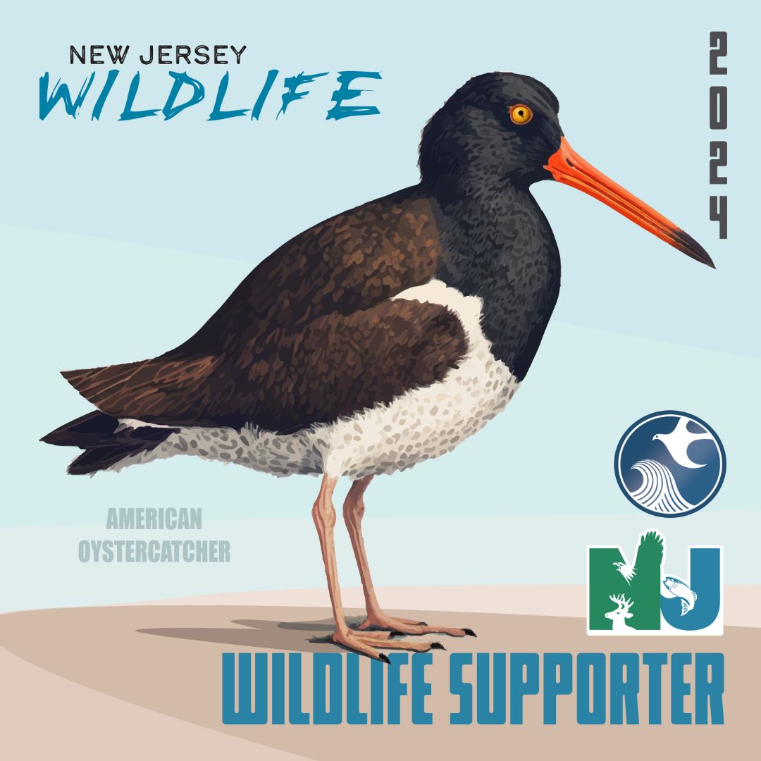 |￣￣￣￣￣￣￣￣￣￣￣￣￣| Be a proud Wildlife Habitat Program Supporter! |＿＿＿＿＿＿＿＿＿＿＿ _ _ | (\__/) || (•ㅅ•) || / 　 づ 💁‍♀️Show your commitment to conserving New Jersey’s fish and wildlife species and the habitats on which they depend with a brand new