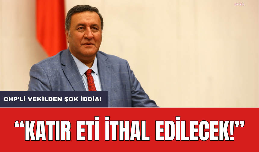 ⚡  CHP'li Vekilden Katır İthalatı İddiası! Bu Eti Nerede Kullanacaksınız?: CHP Niğde Milletvekili Ömer Fethi Gürer, Sudan'dan ithal edilecek et ürünleri arasında bardo sakatatının da bulunduğunu belirterek, “Bardo sakatatı geliyor, yani… dlvr.it/T7WRlT #SİYASET