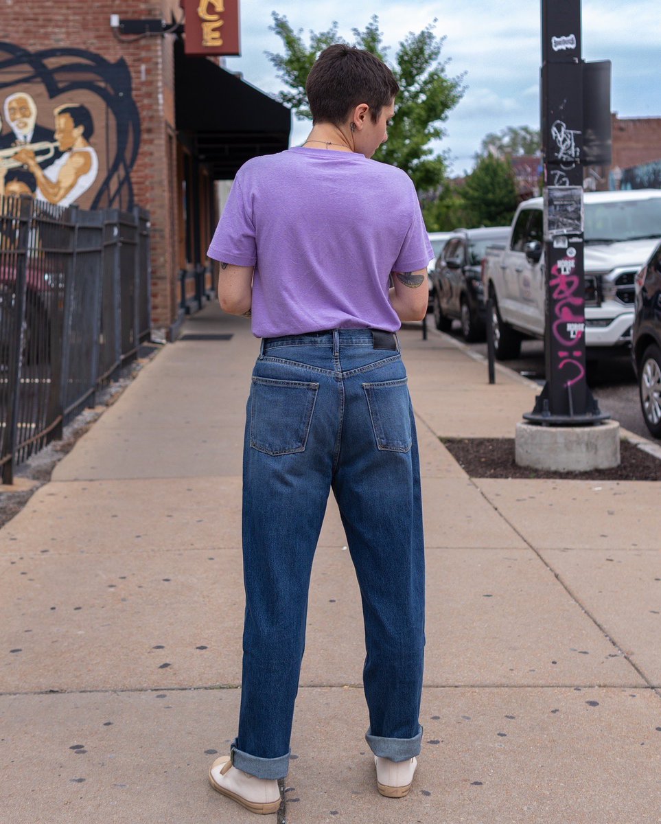 csoutpoststl's tweet image. New denim for the gals! Unwind in style with the Slacker Relaxed Straight Leg from Noend Denim. Effortlessly combining comfort with a classic silhouette, these USA-made jeans are the new go-to jeans for laid-back days and casual nights.

bit.ly/slackerrelaxed…