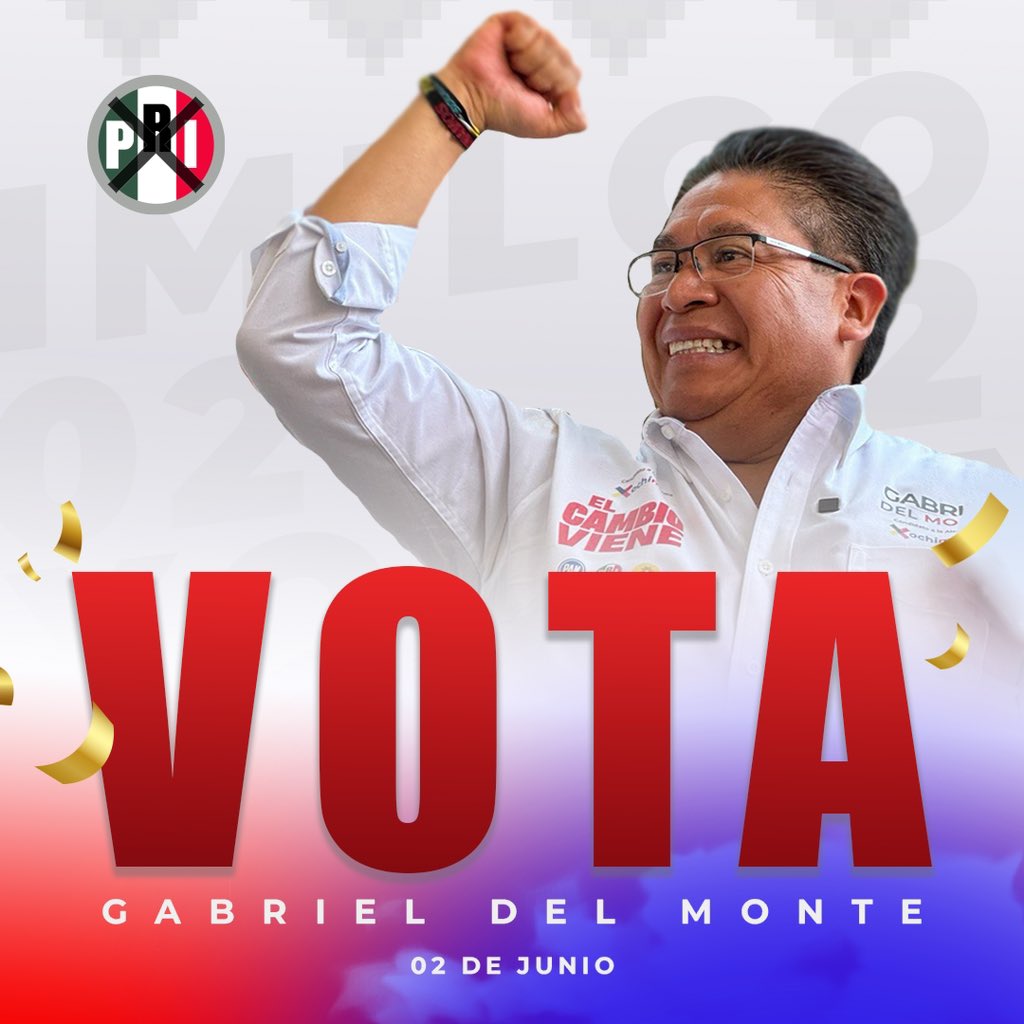 Este 2 de junio VOTA por el el cambio.
#UnidosGanamosTodos
#Xochimilco