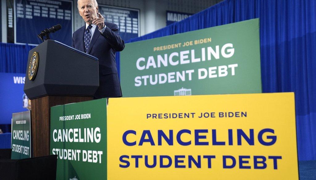 Data on the demographics of student loan holders in the U.S. isn’t complete, experts said, but data that does exist shows Black students are more likely to take on loans than their white peers and hold more debt years after graduation. politifact.com/article/2024/m…