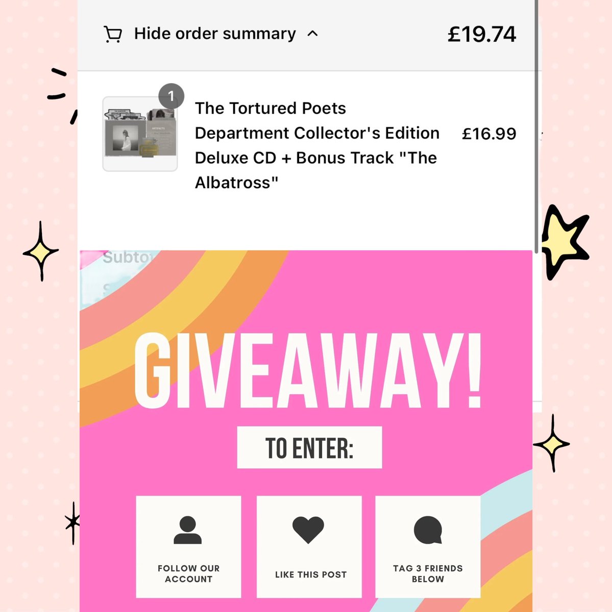 TCD_INT's tweet photo. ANOTHER INTERNATIONAL GIVEAWAY! - CLOSES 7 JUNE

We are giving away x1 TTPD Collectors Edition + The Albatross.

ENTER:
1. Follow us
2. Like &amp; retweet 
3. Tag one friend 

ADDITIONAL ENTRY:
1. Subscribe to our newsletter (link in bio)

GOOD LUCK https://t.co/XCa3pXUYx2