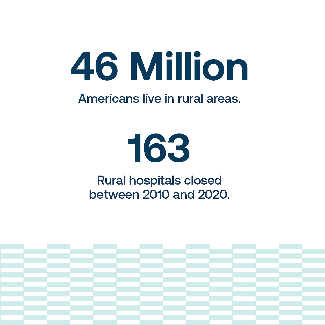 JacksonCoker's tweet photo. Did you know that 163 rural hospitals closed between 2010 and 2020? That gap leaves 46 million Americans in need of healthcare services.

Our locum tenens opportunities help fill critical rural healthcare gaps. 
https://t.co/ypCftRDi4X https://t.co/nzwxu6jGmH